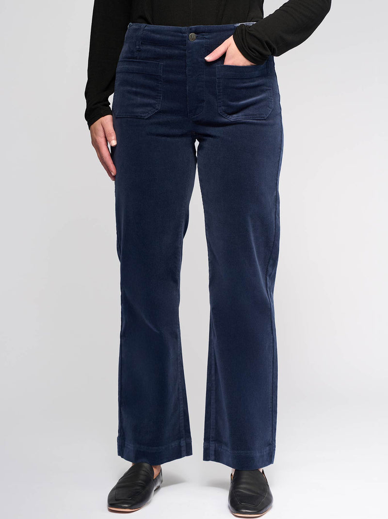 VASSALLI ANKLE GRAZER CORD PANT