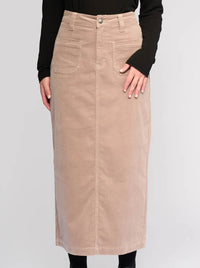 VASSALLI LANE CORD SKIRT