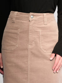 VASSALLI LANE CORD SKIRT