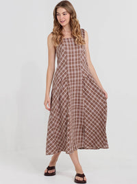VERGE CHECKMATE DRESS