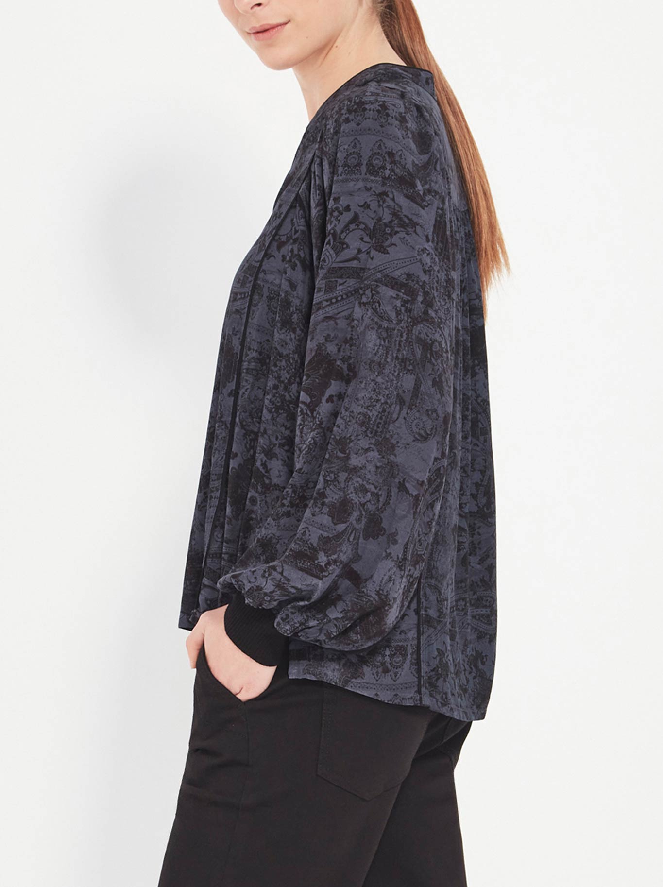 VERGE RIOT BLOUSE