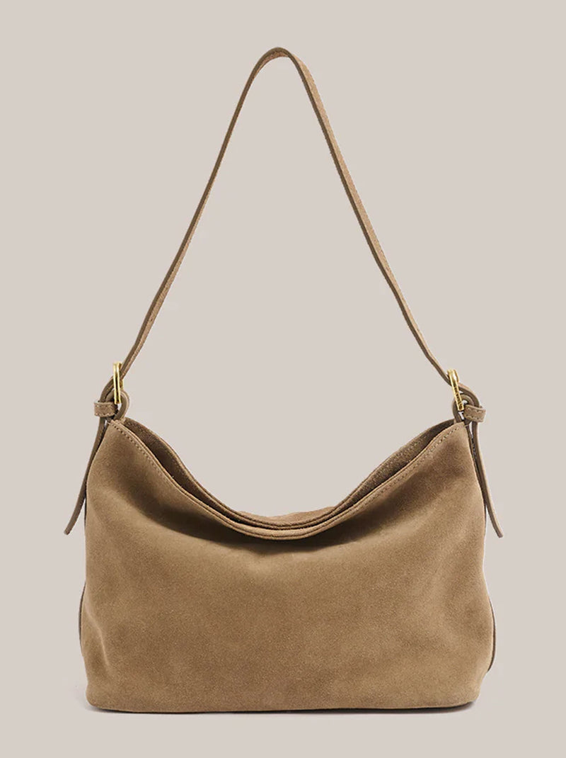 VESTIRSI EDEN SUEDE SHOULDER BAG