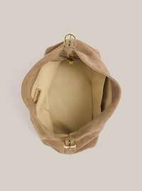 VESTIRSI EDEN SUEDE SHOULDER BAG
