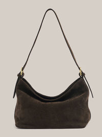 VESTIRSI EDEN SUEDE SHOULDER BAG