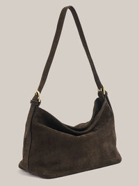 VESTIRSI EDEN SUEDE SHOULDER BAG