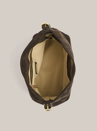 VESTIRSI EDEN SUEDE SHOULDER BAG