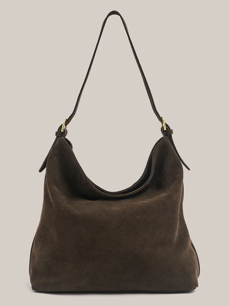 VESTIRSI SAVANNAH SUEDE HOBO BAG