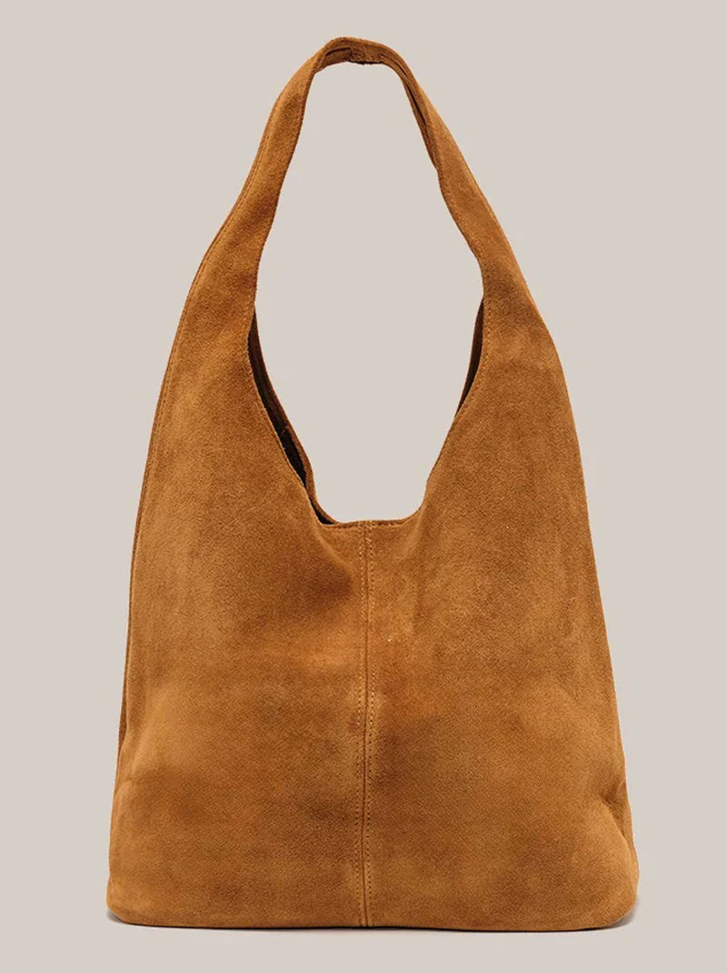 VESTIRSI SIENNA SUEDE HOBO BAG