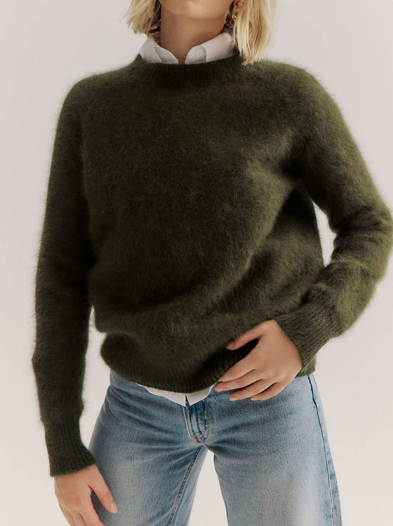 WORLD OF NOMADS ADELE CASHMERE CREW NECK