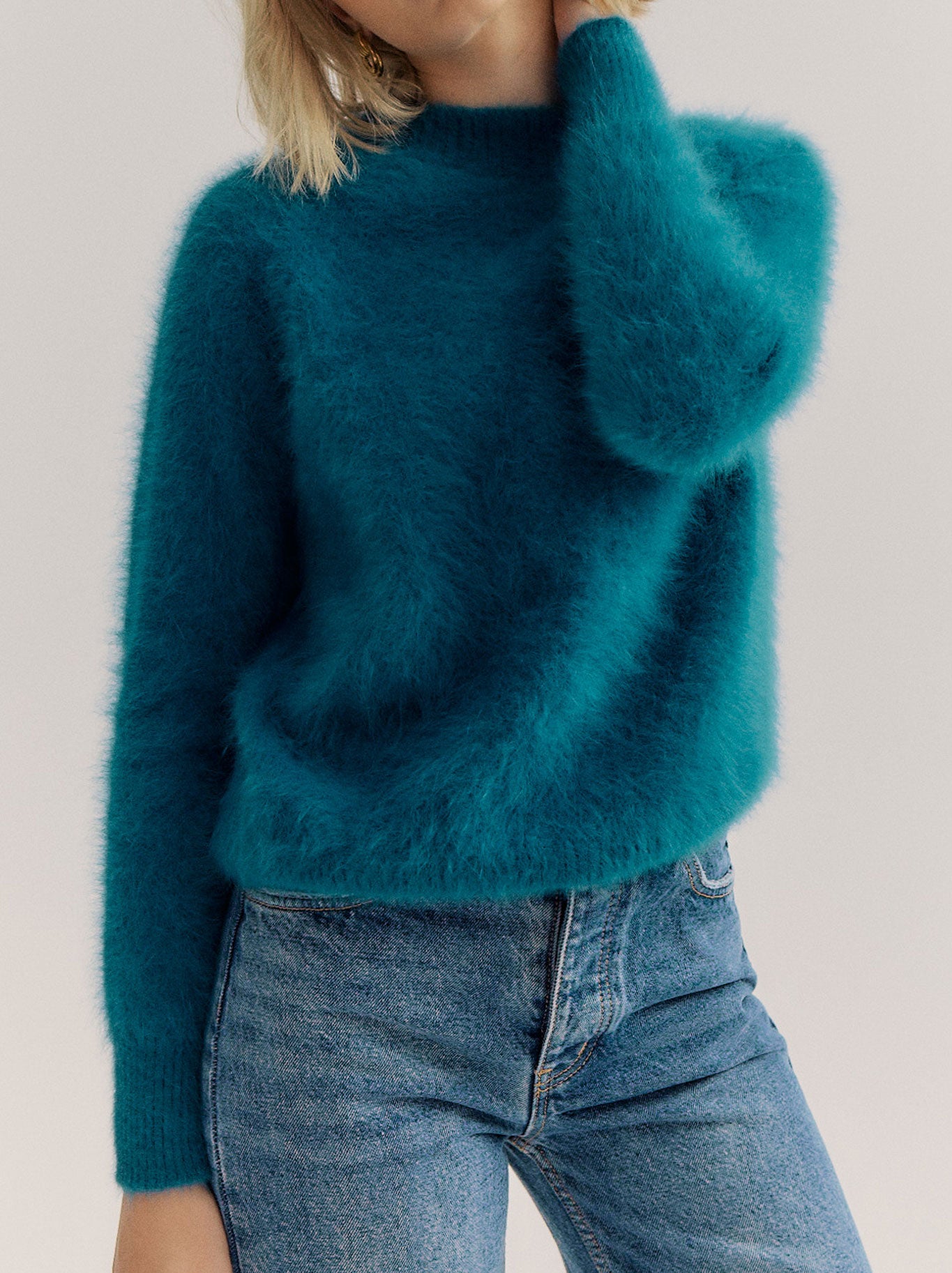 WORLD OF NOMADS ADELE CASHMERE CREW NECK