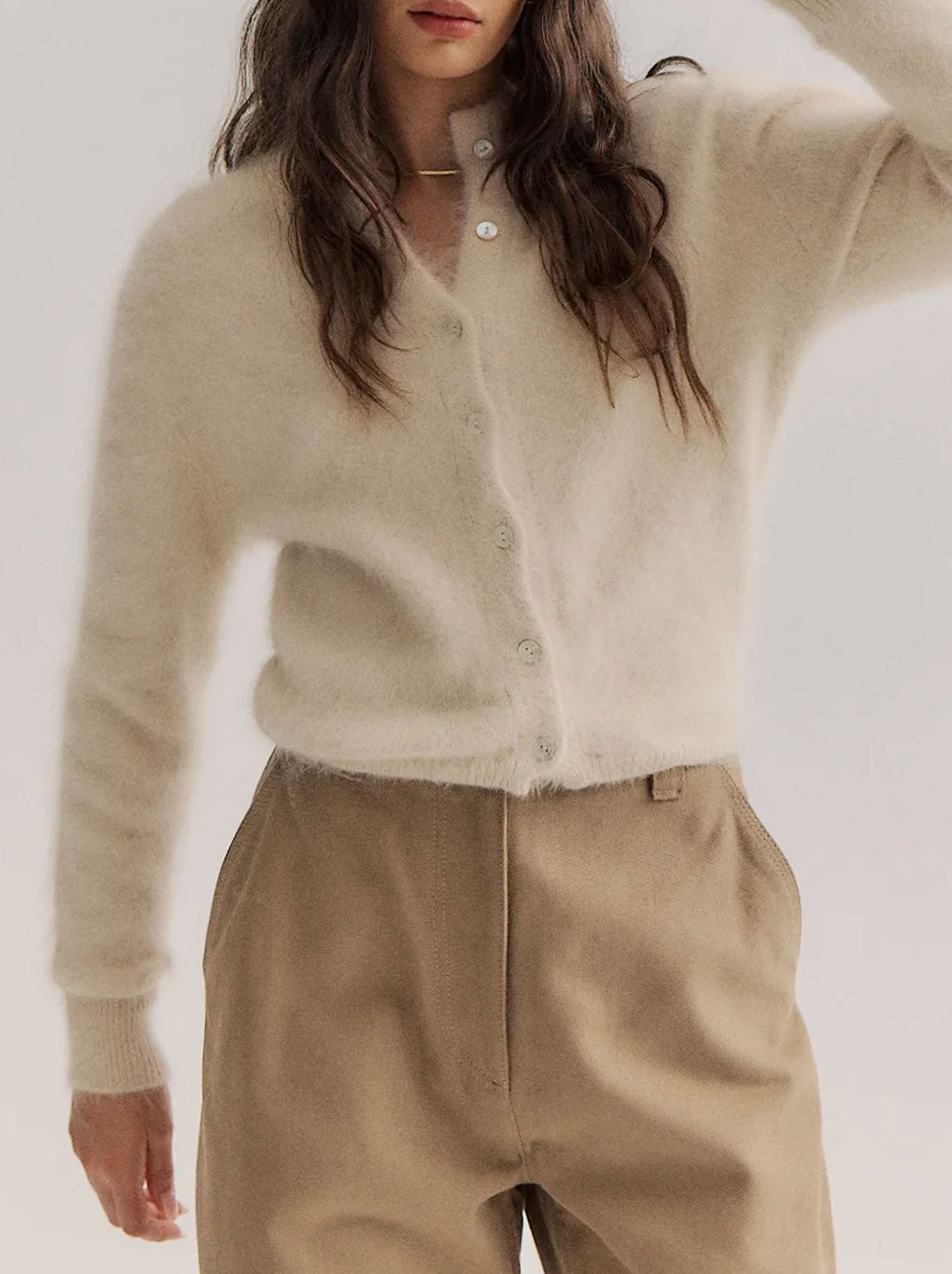 WORLD OF NOMADS BELLA CASHMERE CARDIGAN