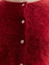 WORLD OF NOMADS FRANKIE CREW NECK CASHMERE CARDIGAN