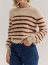 WORLD OF NOMADS TARA CASHMERE STRIPE KNIT