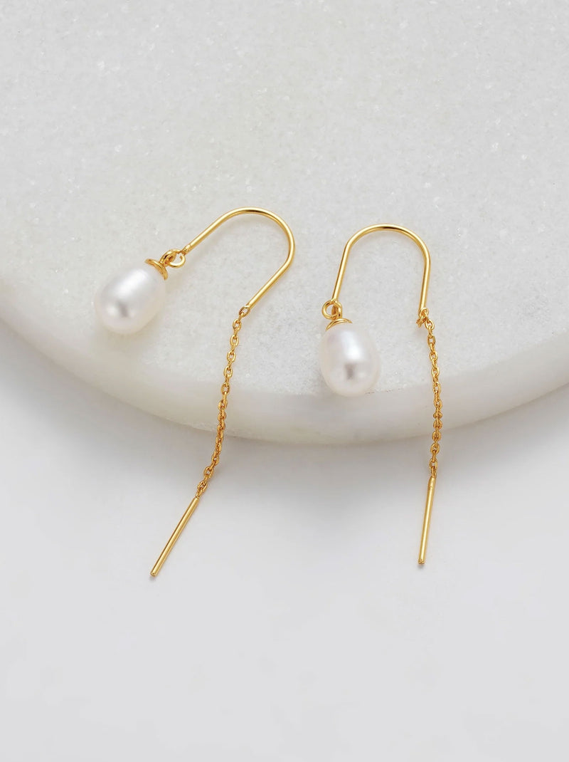 ZAFINO TALIA THREAD EARRING