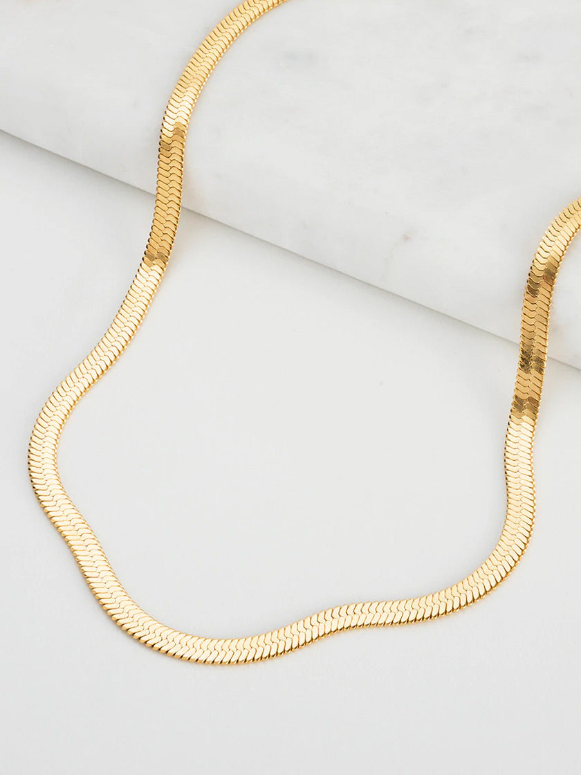 ZAFINO SNAKE CHAIN NECKLACE