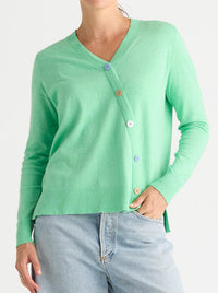 ZAKET & PLOVER BUTTON ANGLE TOP