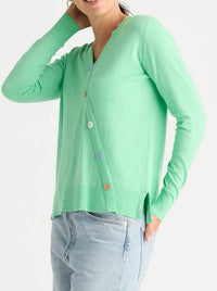 ZAKET & PLOVER BUTTON ANGLE TOP
