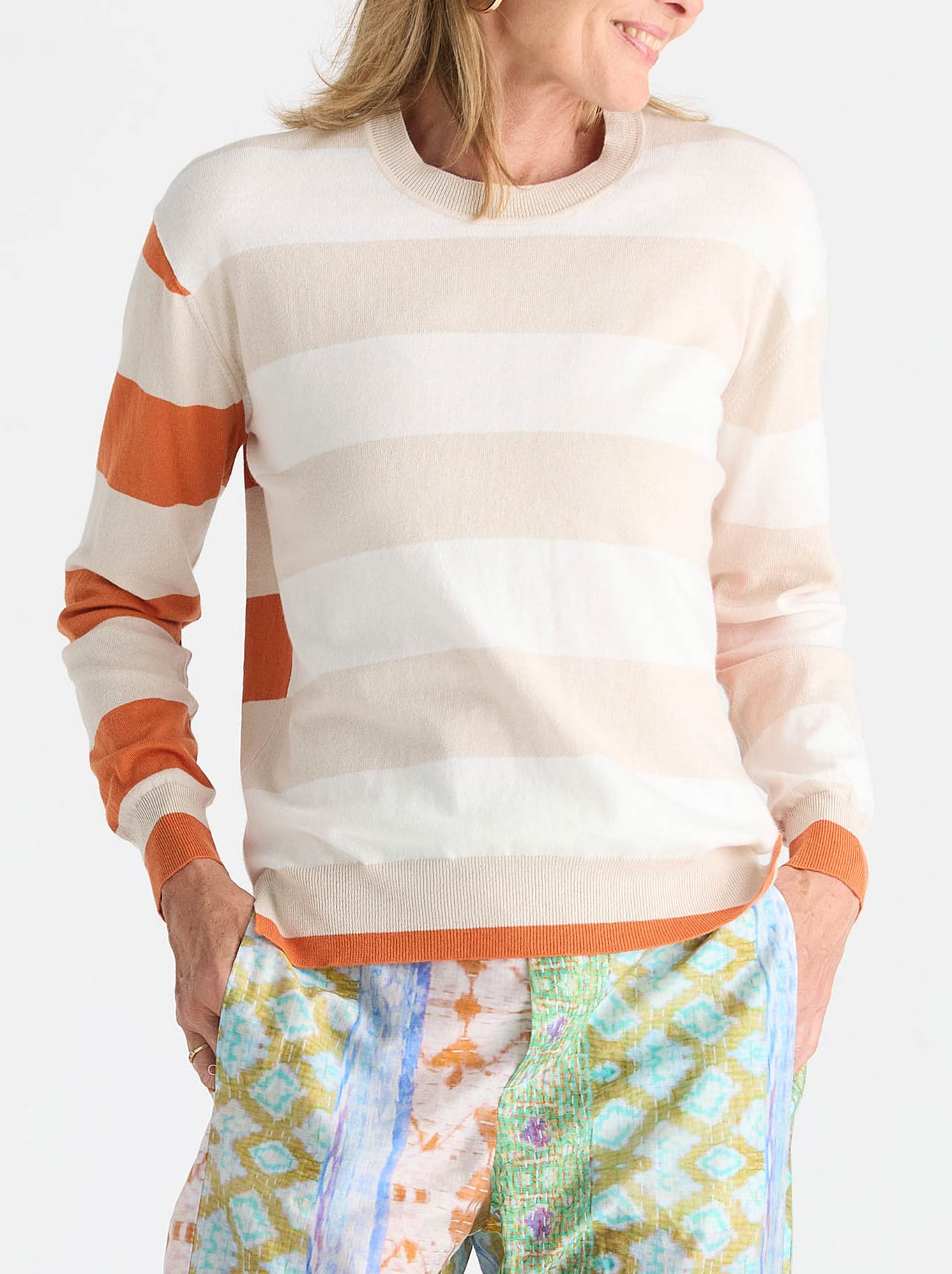 ZAKET & PLOVER COASTAL STRIPE KNIT