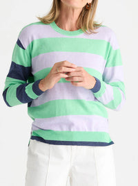 ZAKET & PLOVER COASTAL STRIPE KNIT