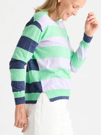ZAKET & PLOVER COASTAL STRIPE KNIT
