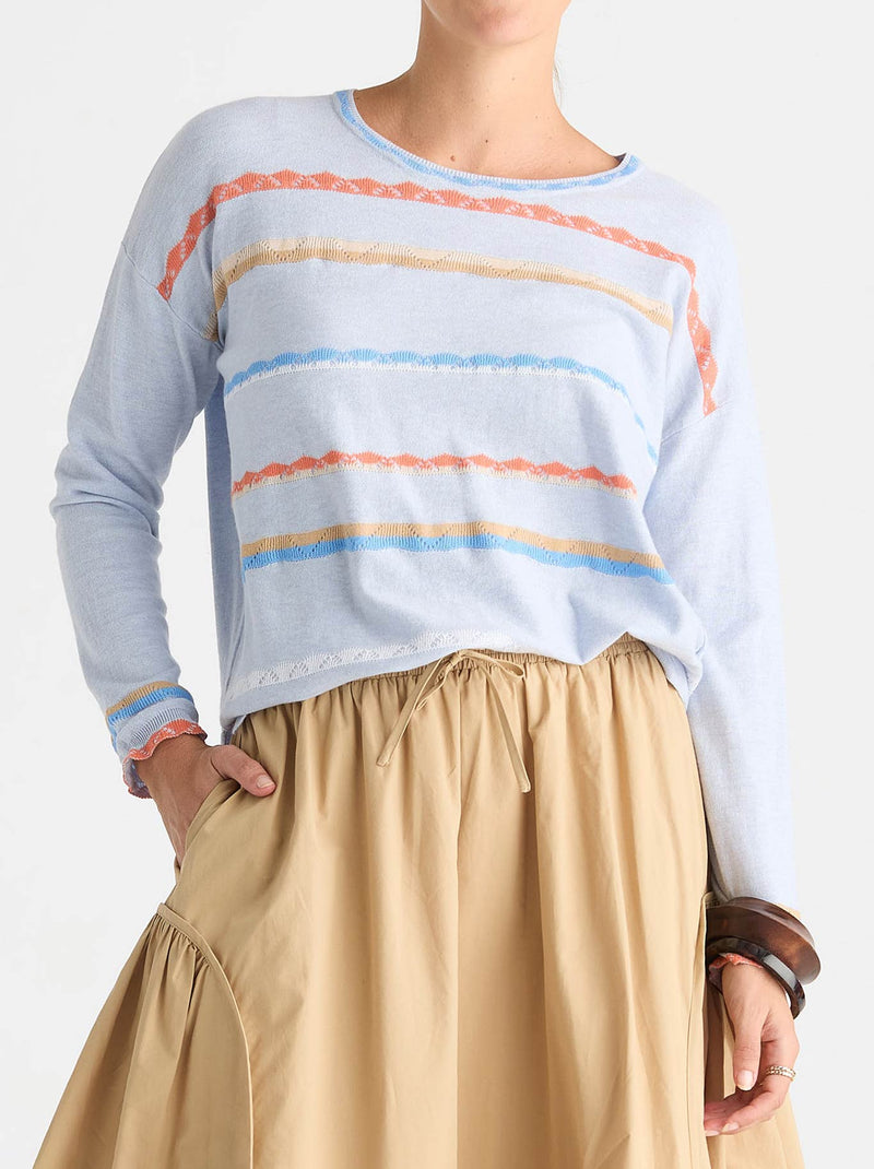 ZAKET & PLOVER LACE POP KNIT