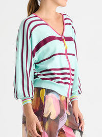 ZAKET & PLOVER STATEMENT ZIP CARDI