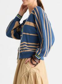 ZAKET & PLOVER STATEMENT ZIP CARDI