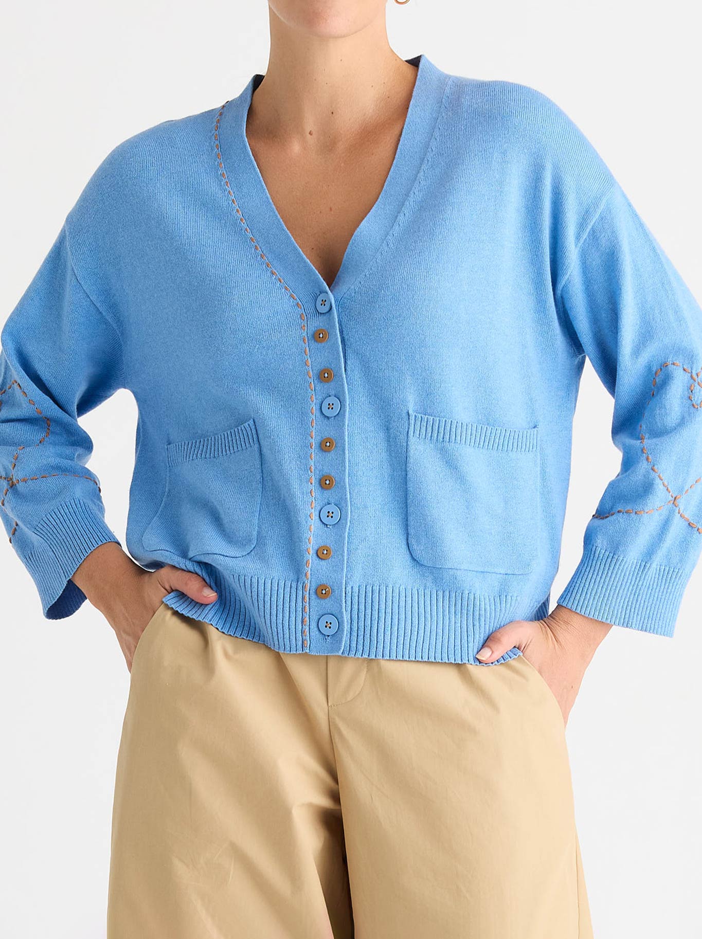 ZAKET & PLOVER SWEET HEART CARDI