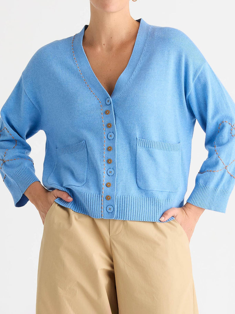 ZAKET & PLOVER SWEET HEART CARDI
