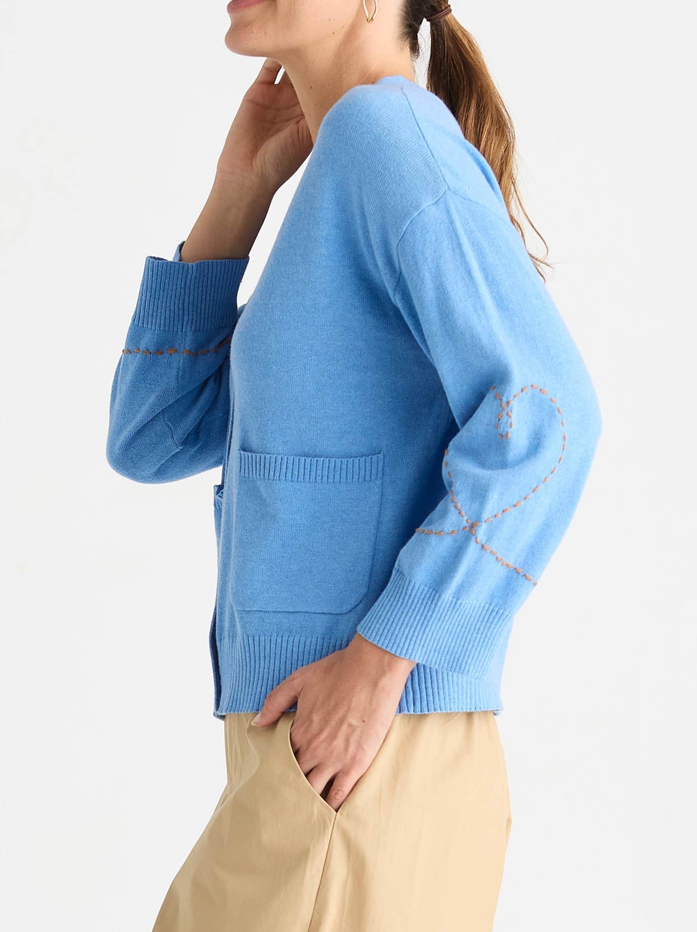 ZAKET & PLOVER SWEET HEART CARDI