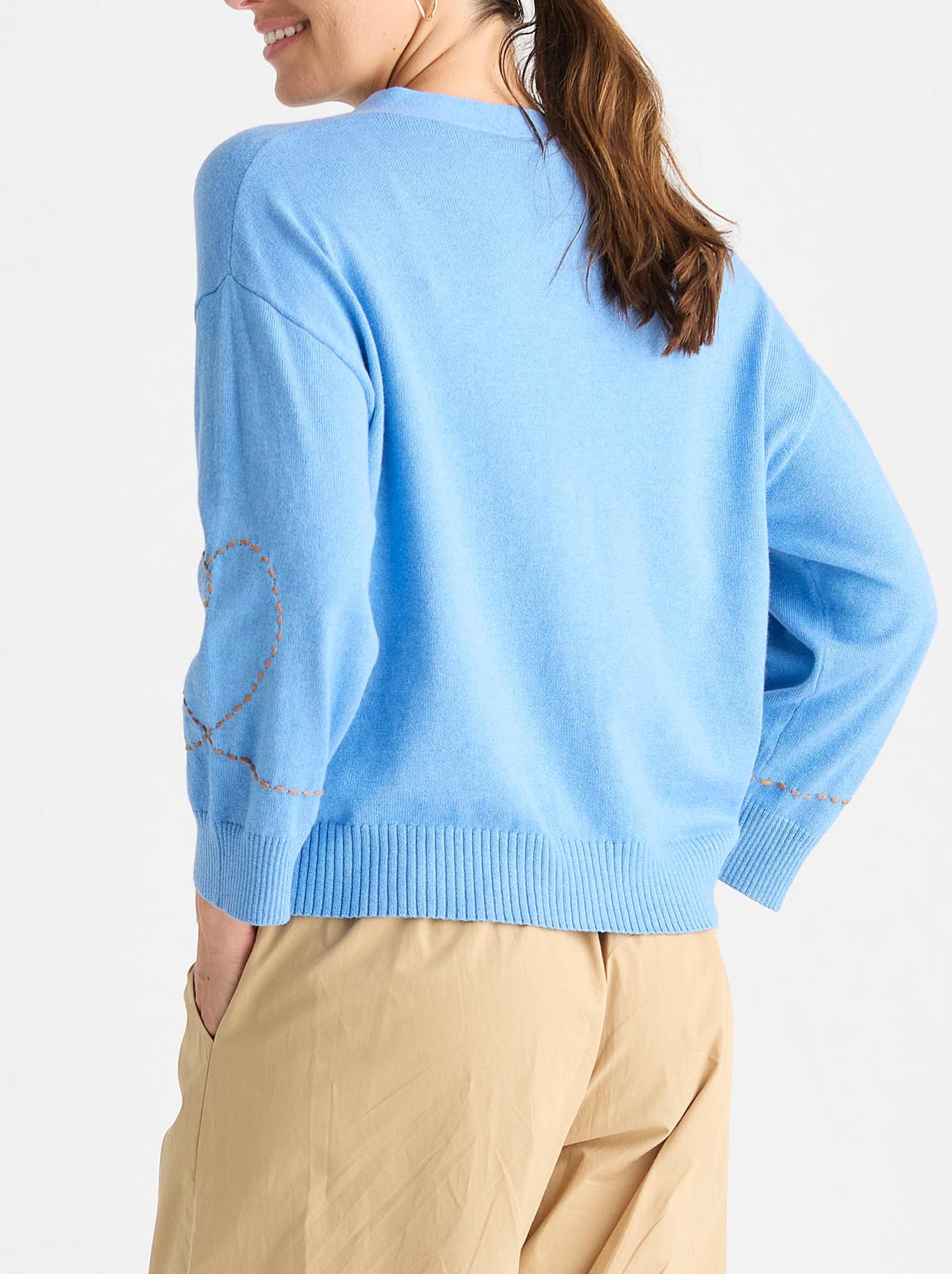 ZAKET & PLOVER SWEET HEART CARDI