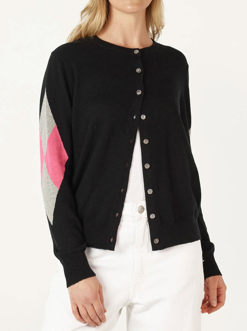ZAKET & PLOVER DIAMOND DAPPER CARDI