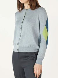 ZAKET & PLOVER DIAMOND DAPPER CARDI