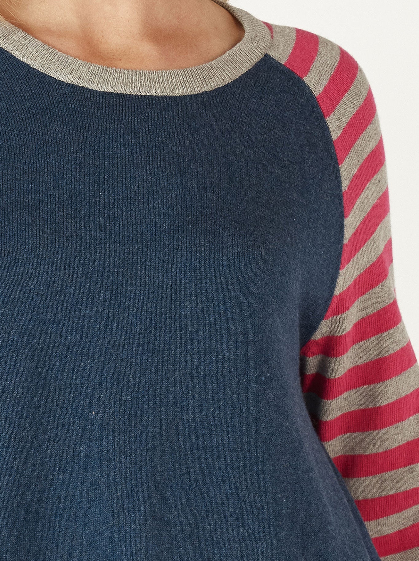 ZAKET & PLOVER SPOT STRIPE CREW
