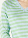 ZAKET & PLOVER ESSENTIAL STRIPE V KNIT