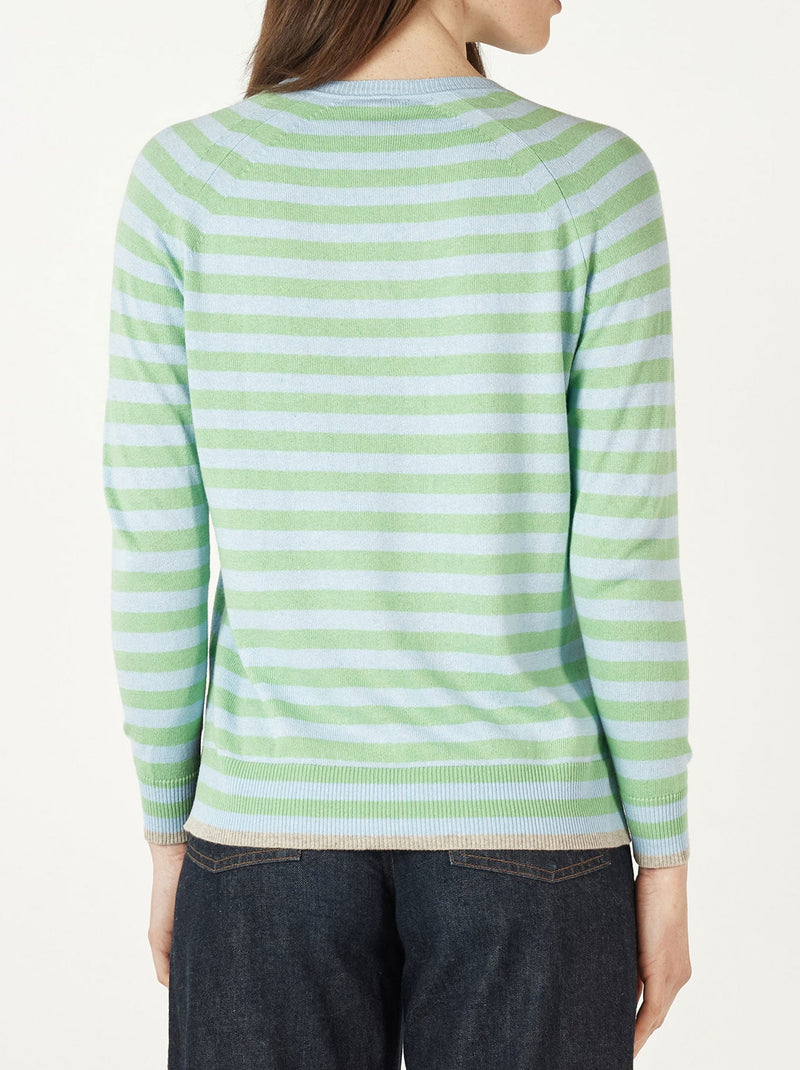 ZAKET & PLOVER ESSENTIAL STRIPE V KNIT
