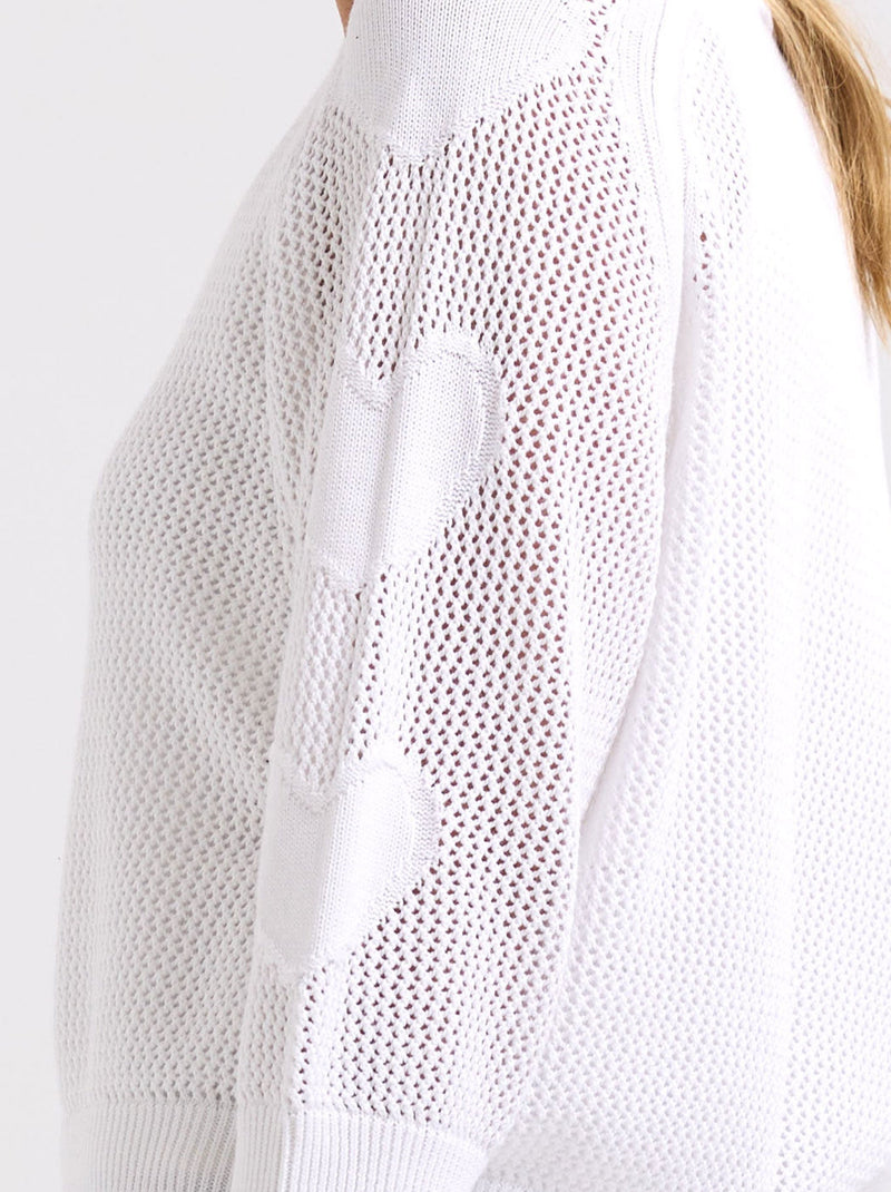 ZAKET & PLOVER HEARTS ON MY SLEEVE KNIT