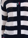 ZAKET & PLOVER POINTELLE ZIP CARDI