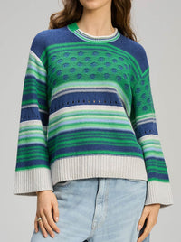 ZAKET & PLOVER STRIPE POP JUMPER