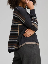 ZAKET & PLOVER TEXTURED SWING JUMPER