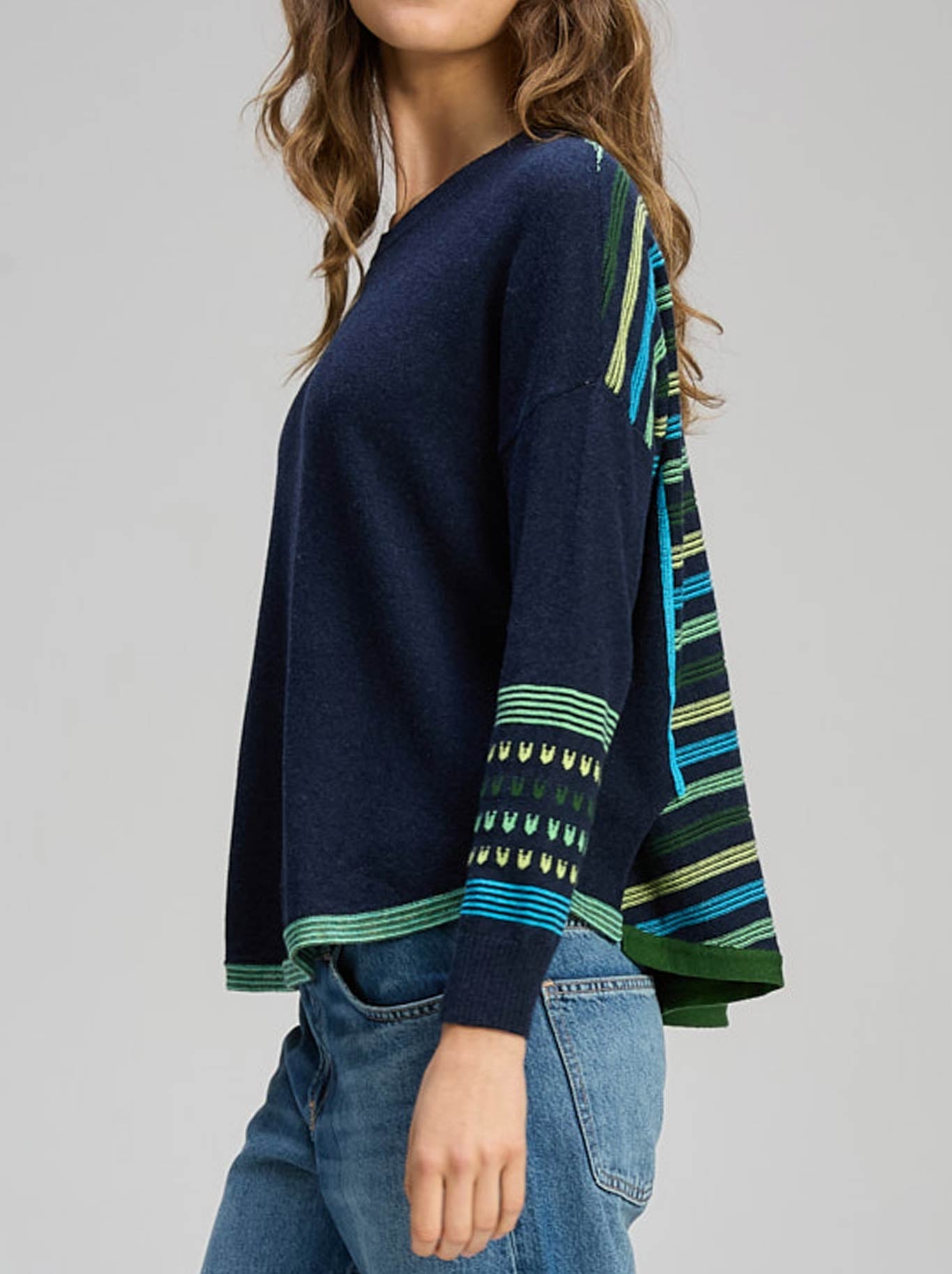 ZAKET & PLOVER TEXTURED SWING JUMPER