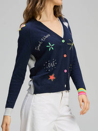 ZAKET & PLOVER GOOD ENERGY CARDI