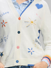 ZAKET & PLOVER GOOD ENERGY CARDI