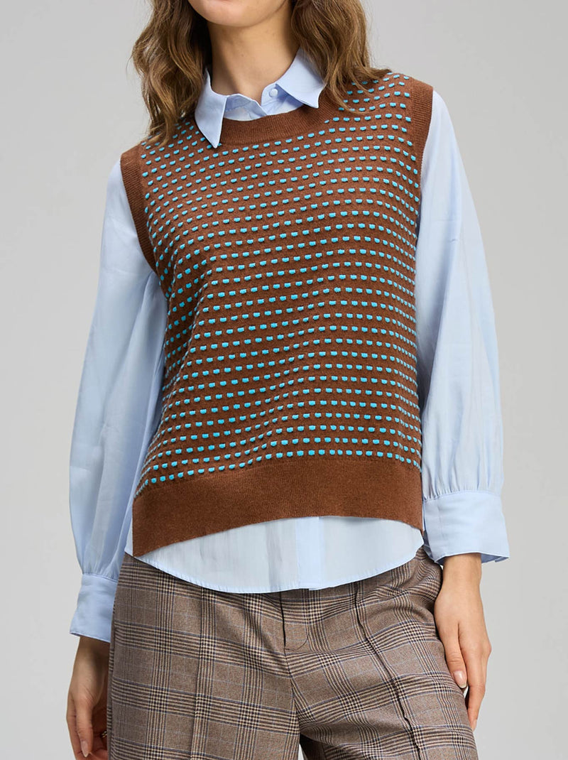 ZAKET & PLOVER TEXTURED TANK