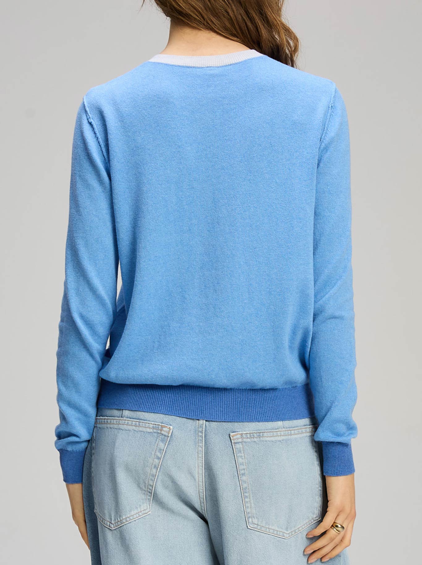 ZAKET & PLOVER ESSENTIAL CREW CARDI