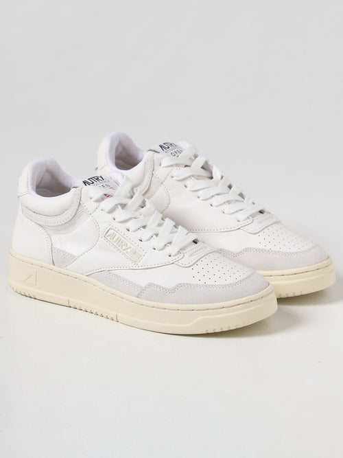 AUTRY OPEN MID WHITE SNEAKER