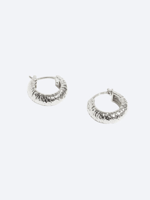Yeltuor - BLING BAR - Accessories & Shoes - BLING BAR MINI ANGELINA HOOPS | SILVER