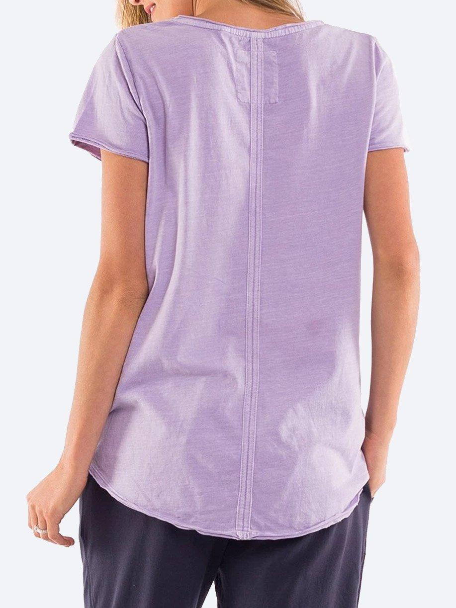 Yeltuor - ELM - Tops - ELM FUNDAMENTAL V TEE | LILAC