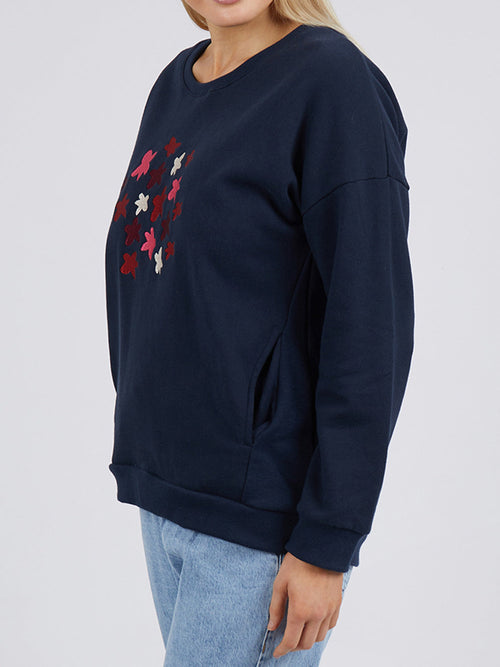 ELM FLORAL NOTES CREW