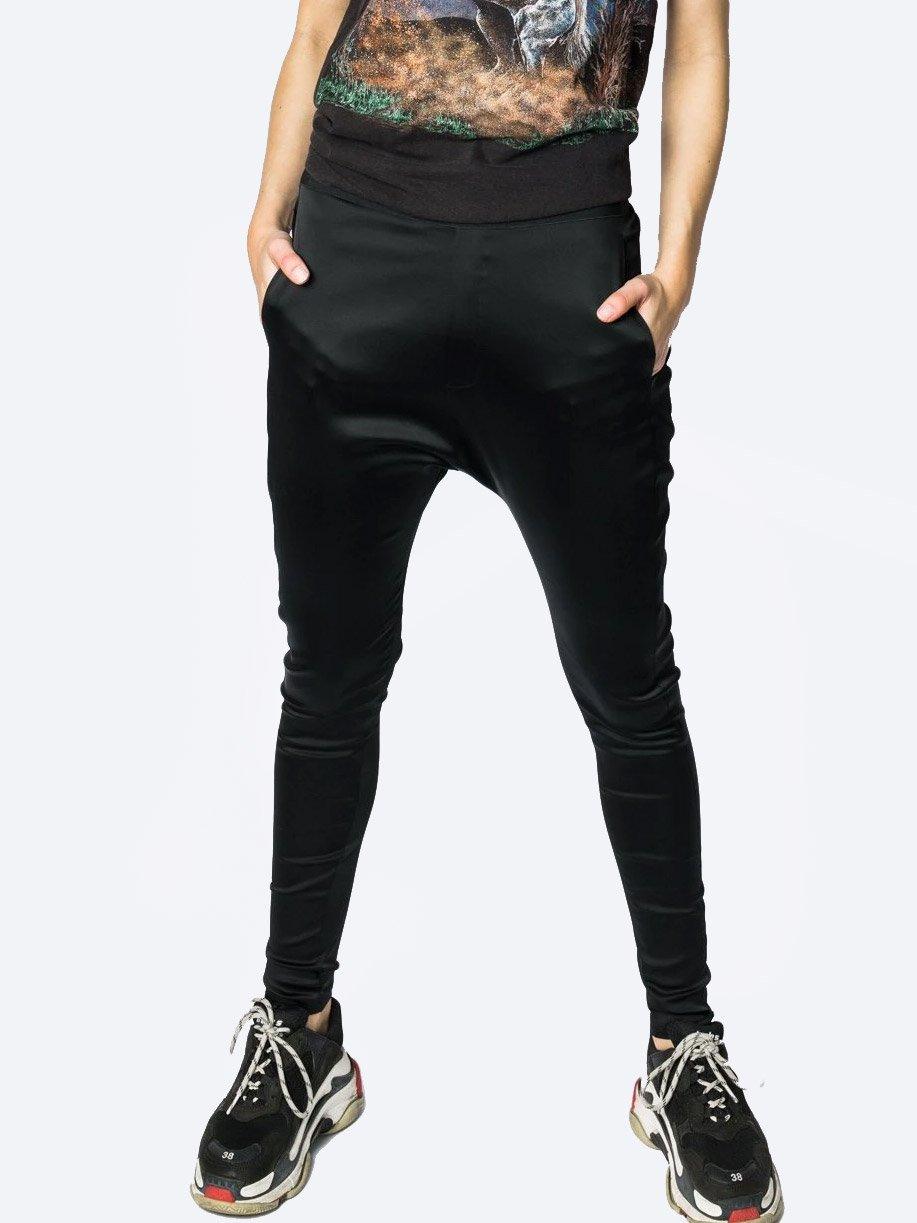 Yeltuor - EMPIRE ROSE - PANTS - EMPIRE ROSE LUXE TRAINER | Black